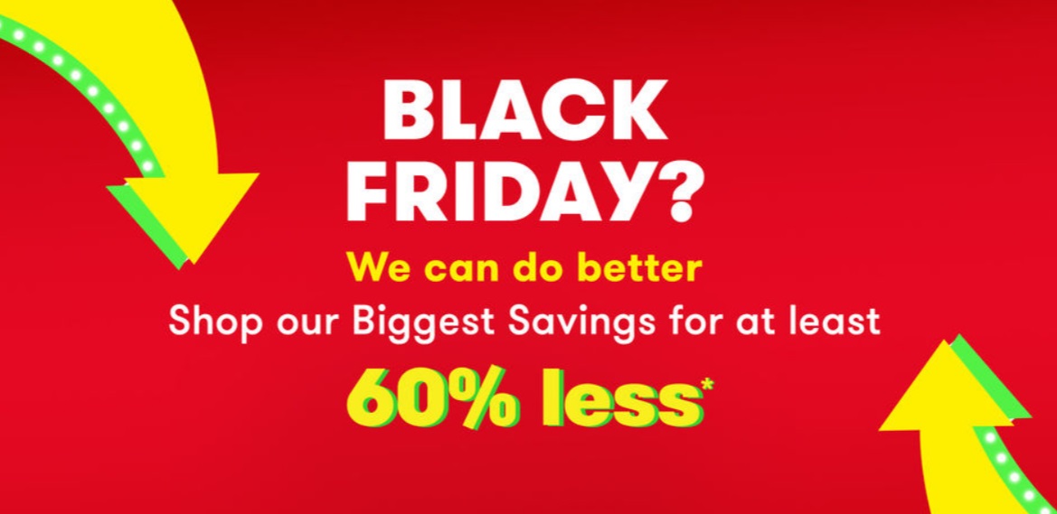 Always up to 60% off